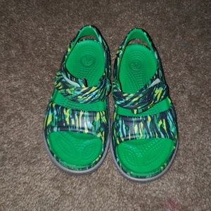 Toddler boy Croc sandals